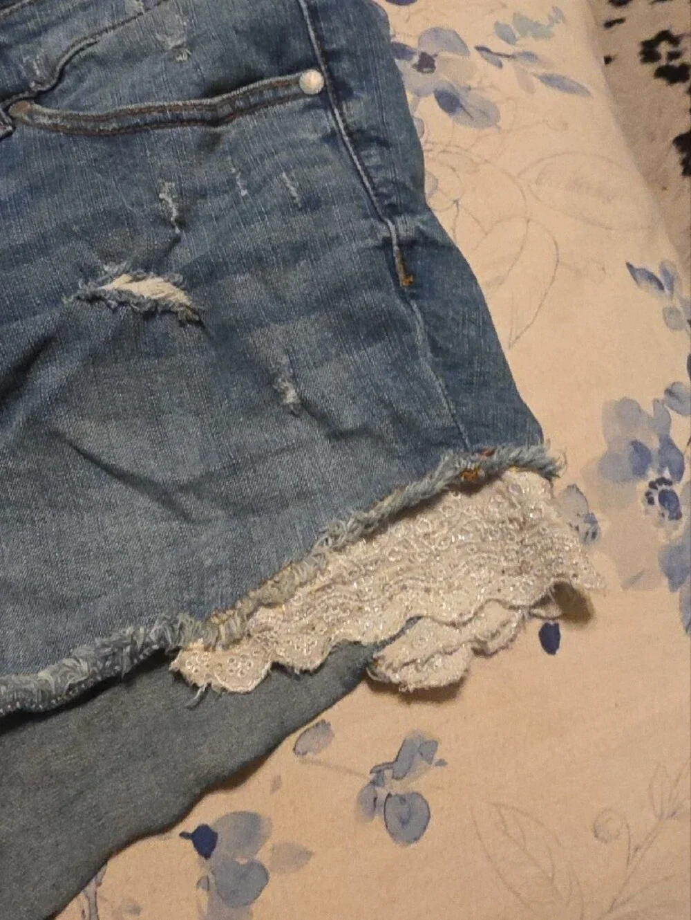 Torrid Blue Denim Jeans with Contrast Stitching